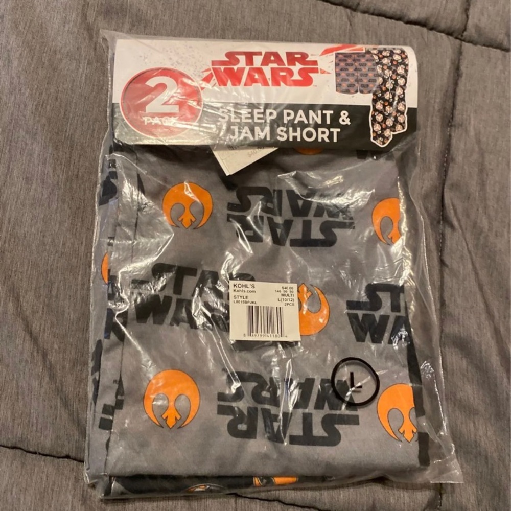 Star Wars sleep pants and jam shorts